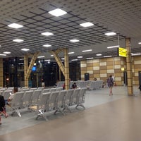 Photo taken at Amet-khan Sultan International Airport (SIP) by Serxio S. on 6/19/2015