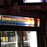 Photo taken at Thompson&amp;#39;s Corner Saloon by Tessa M. on 1/30/2016