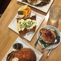 Photo taken at bacon &amp; butter by Wendy C. on 3/14/2019