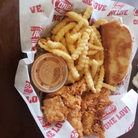 Photo taken at Raising Cane&amp;#39;s Chicken Fingers by Hyacinth P. on 6/27/2022