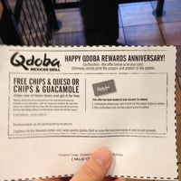 Photo taken at Qdoba Mexican Grill by Ty B. on 12/7/2012