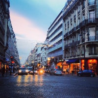 Photo taken at Rue de Courcelles by Gabriela on 12/15/2013