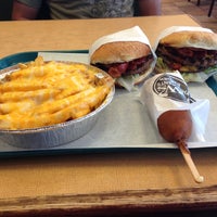 Photo taken at JCW&amp;#39;s The Burger Boys by Jordan M. on 4/18/2013
