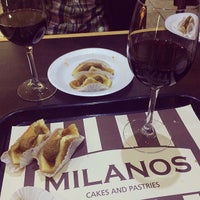 11/20/2014 tarihinde Belmiro B.ziyaretçi tarafından Milanos Bakery'de çekilen fotoğraf