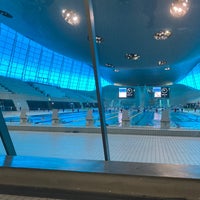 Photo taken at London Aquatics Centre by Heather R. on 9/9/2022