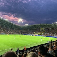 Photo taken at Borisov Arena by Mikita P. on 7/25/2019