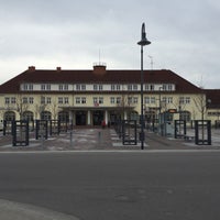 Photo taken at Bahnhof Ostseebad Binz by Thomas D. on 3/28/2016