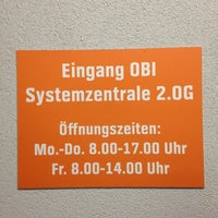Foto tirada no(a) OBI Bau- und Heimwerkermärkte Systemzentrale GmbH por Stefan F. em 8/28/2013