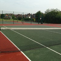 Photo taken at Chemsford Square Open Space Tenis Courts by Juli F. on 6/19/2013