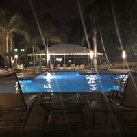 Photo taken at Pool At DoubleTree By Hilton by Osvaldo B on 8/21/2017