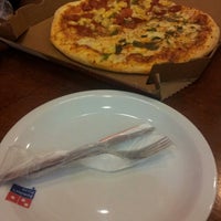 Photo taken at Domino&amp;#39;s Pizza by Thais S. on 9/22/2014