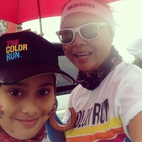 Photo taken at The Color Run by Abby A. on 10/27/2013
