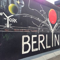 Photo taken at East Side Gallery by Urban Kristy on 5/10/2013