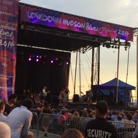Photo taken at Lowdown Hudson Blues Festival by Mark S. on 7/17/2014