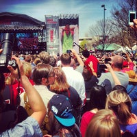 Photo taken at AT&amp;amp;T Block Party at The Big Dance by Cole S. on 4/6/2013