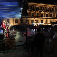 Photo taken at Fő tér by Kis E. on 9/21/2019