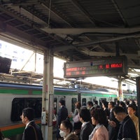 Photo taken at JR Platforms 1-2 by Koichi K. on 4/22/2013