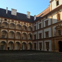 Photo taken at Schloss Eggenberg by Christina Z. on 1/29/2016