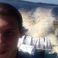 Photo taken at Яхтенный Порт &amp;quot;Нефтебаза&amp;quot; by Sergey on 7/22/2014