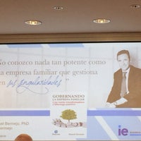 Photo taken at IE Business School Aula Magna by Marco M. on 3/2/2017