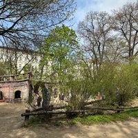 Photo taken at Spielplatz Helmholtzplatz by Tania G. on 4/26/2023