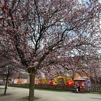 Photo taken at Spielplatz am Kletterturm by Tania G. on 4/5/2023