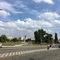 Photo taken at Malostranská (tram) by Jiří T. on 8/14/2016