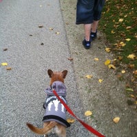 Photo taken at Monon Trail &amp;amp; 46th by Susan M. on 10/28/2012