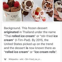Stir-fried ice cream - Wikipedia