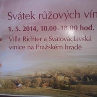 Photo taken at Svátek růžových vín by František Š. on 5/1/2014