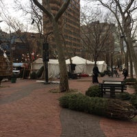 Photo taken at SoHo Square Park by Ryan K. on 12/23/2015