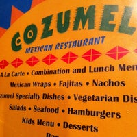 Foto diambil di Cozumel Grill &amp;amp; Mexican Restaurant oleh Emily B. pada 1/17/2013