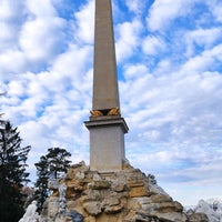 Photo taken at Obeliskenbrunnen by Alejandra S. on 11/22/2020