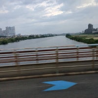 Photo taken at ガス橋 by 渡邊 on 7/19/2023