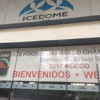 Photo taken at Icedome México Sur by Valeria M. on 7/13/2017