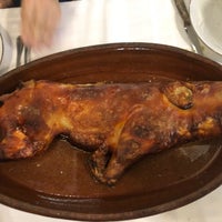 Photo taken at Mesón Restaurante  El Segoviano by Jorge on 1/20/2019