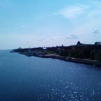 Photo taken at Октябрьский мост by Олег С. on 5/7/2019