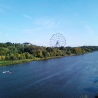 Photo taken at Толбухинский мост by Олег С. on 8/23/2019