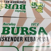 Photo taken at Bursa İskender Kebapçısı by Fatih K. on 4/3/2019