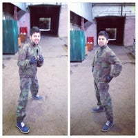 Photo taken at Baku Paintball Center by Beyrek R. on 12/23/2013