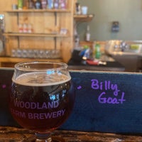 Photo taken at Woodland Farm Brewery by Xan K. on 10/1/2021