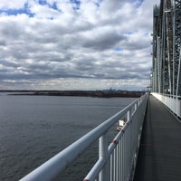 Photo taken at Marine Parkway - Gil Hodges Memorial Bridge by Eugene K. on 3/25/2018