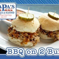 Photo taken at Papa&amp;#39;s Bar -B -Que &amp;amp; Seafood by Papa&amp;#39;s BBQ &amp;amp; Seafood on 1/10/2014