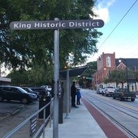 Photo taken at Atlanta Streetcar - King Historic District by Nate B. on 4/24/2017