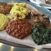 Foto diambil di Meskel Ethiopian Restaurant oleh Ms H. pada 5/18/2014