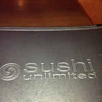 Photo taken at Sushi Unlimited by Erika D. on 1/20/2013