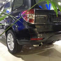 Photo taken at Официальный дилер Subaru, ООО &amp;quot;Премиум-Карс&amp;quot; by Борис Х. on 12/26/2012