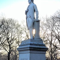 Photo taken at Alexander Hamilton Statue by Jacob V. on 2/23/2022