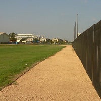 Photo taken at UT Houston Running Trail by A.J. D. on 9/19/2012