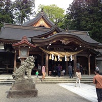 Photo taken at Shirayama Hime Jinja Shrine by Kaz on 4/29/2013
